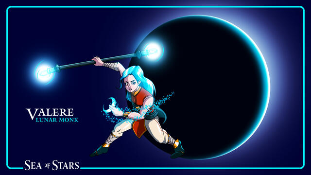 Sea of Stars - Valere, Lunar Monk